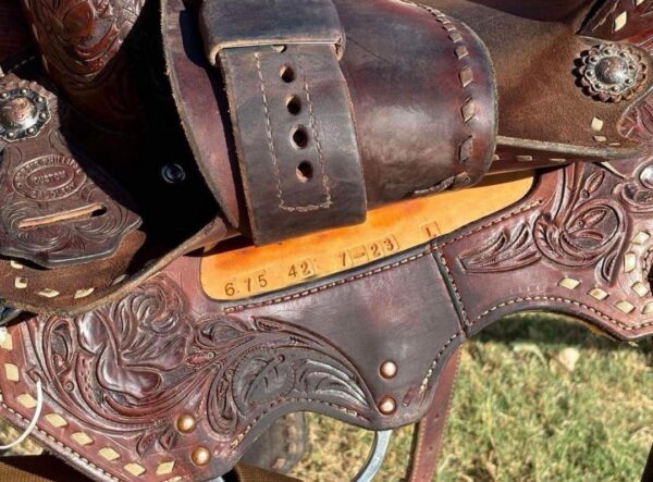 16” Used Robbie Philips Saddle - Image 3