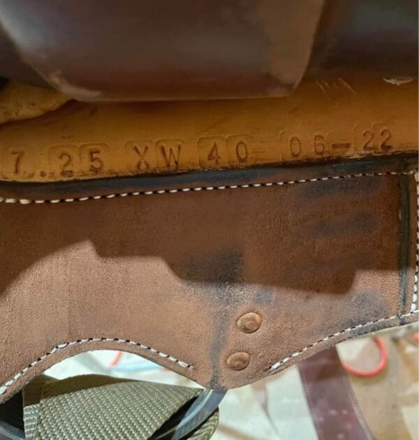 14” Used Robbie Philips Saddle - Image 2