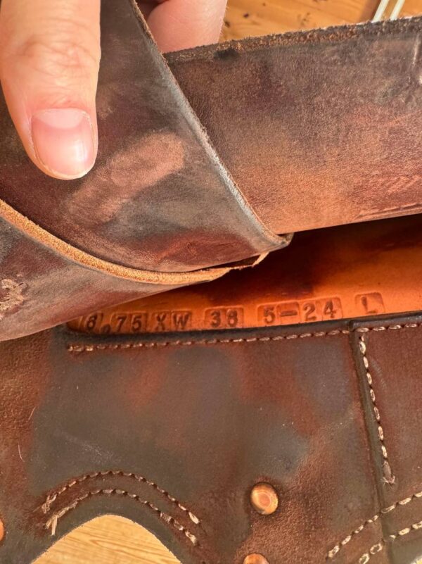 13.5” Used Robbie Philips Saddle - Image 2