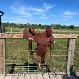 14.5” Fairely Used Burns saddle
