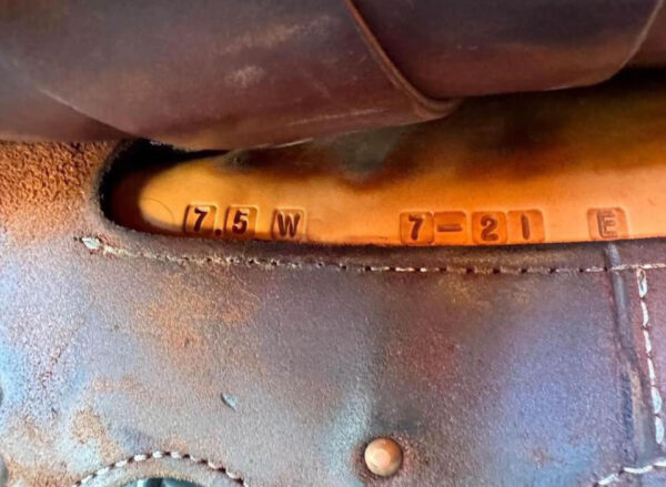 14'' Used Robbie Philips Saddle - Image 4